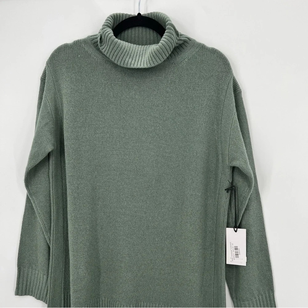 NWT Apiece Apart Aster Oversized Turtleneck Wool Cashmere Sweater Pullover XS S - Picture 9 of 16
